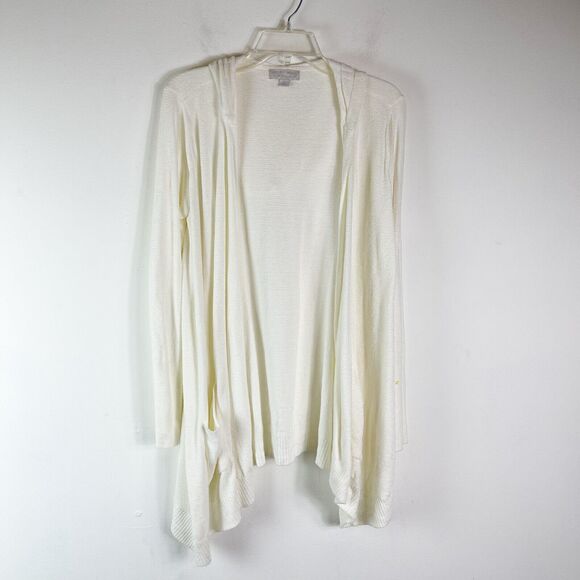 Barefoot Dreams Sweaters - Barefoot Dreams NWOT Women's Cream Cozy Chic Ultra Lite Cardigan Sweater S